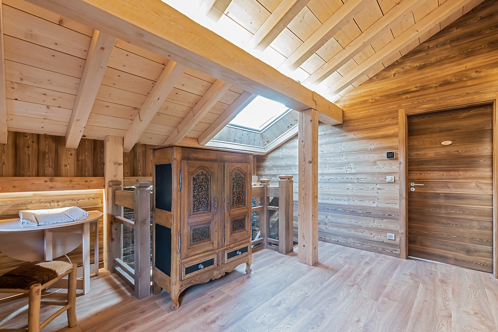 bibliotheque chalet luxe vosges