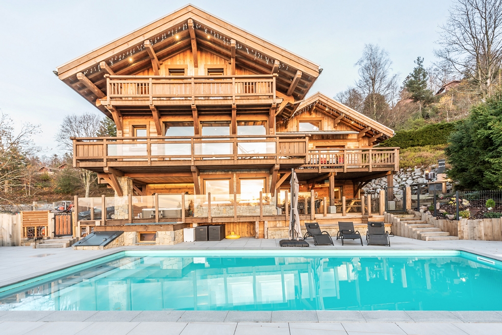piscine chalet vosges