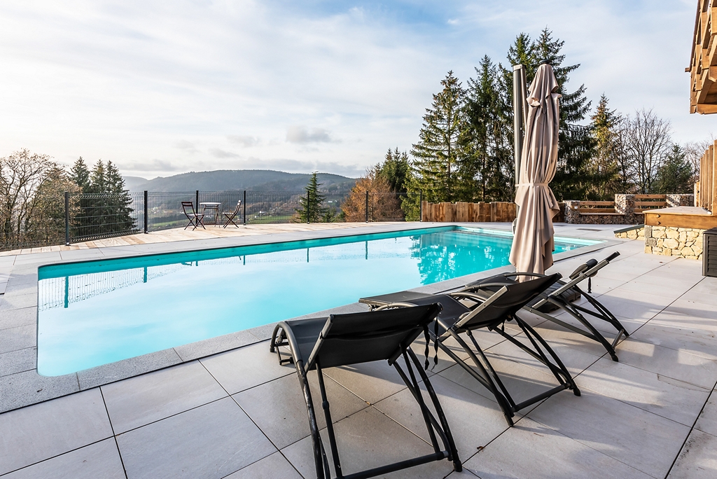 piscine chalet bresse