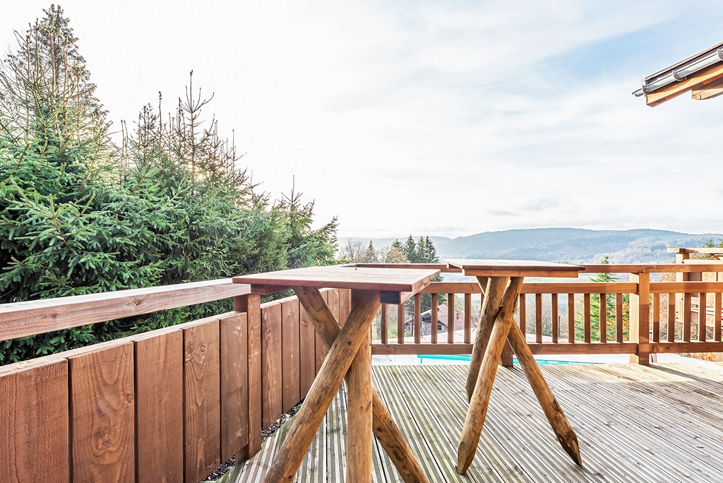 terrasse chalet bresse