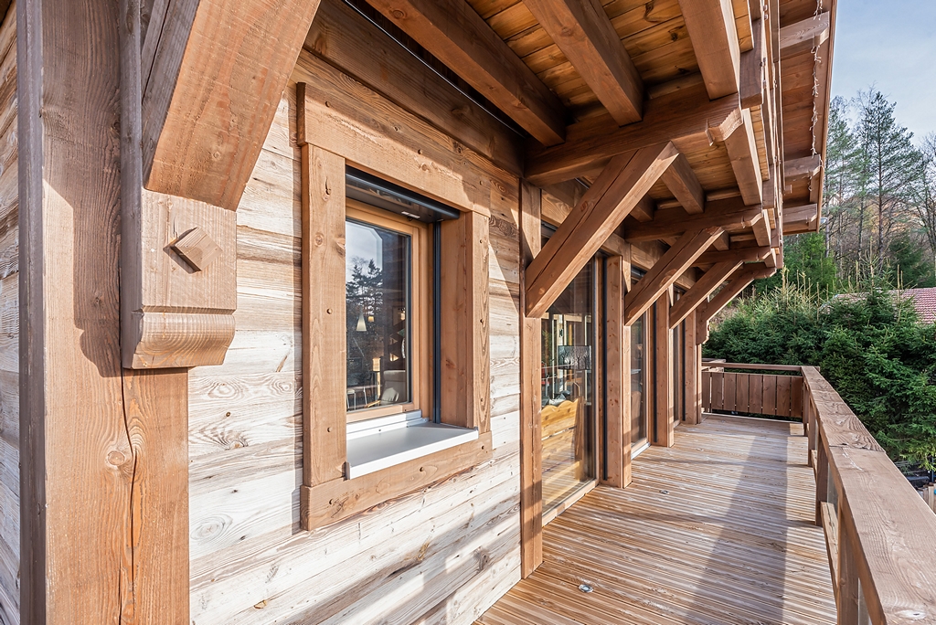 terrasse chalet prestige vosges