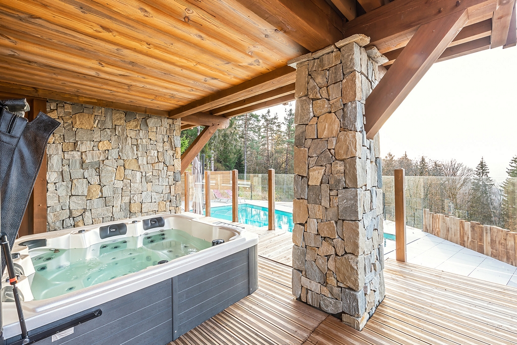 jacuzzi chalet vosges